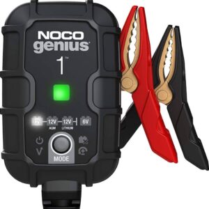 NOCO Genius 1 – Kompaktná automatická nabíjačka 6/12V 1A pre AGM, GEL, Li-ion