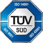 DTW je držiteľom certifikátu podľa ISO 9001, 14001, 45001