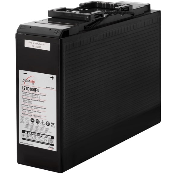 Batéria Genesis TD, 12TD100F4 (12V/C10=100Ah/bl.)