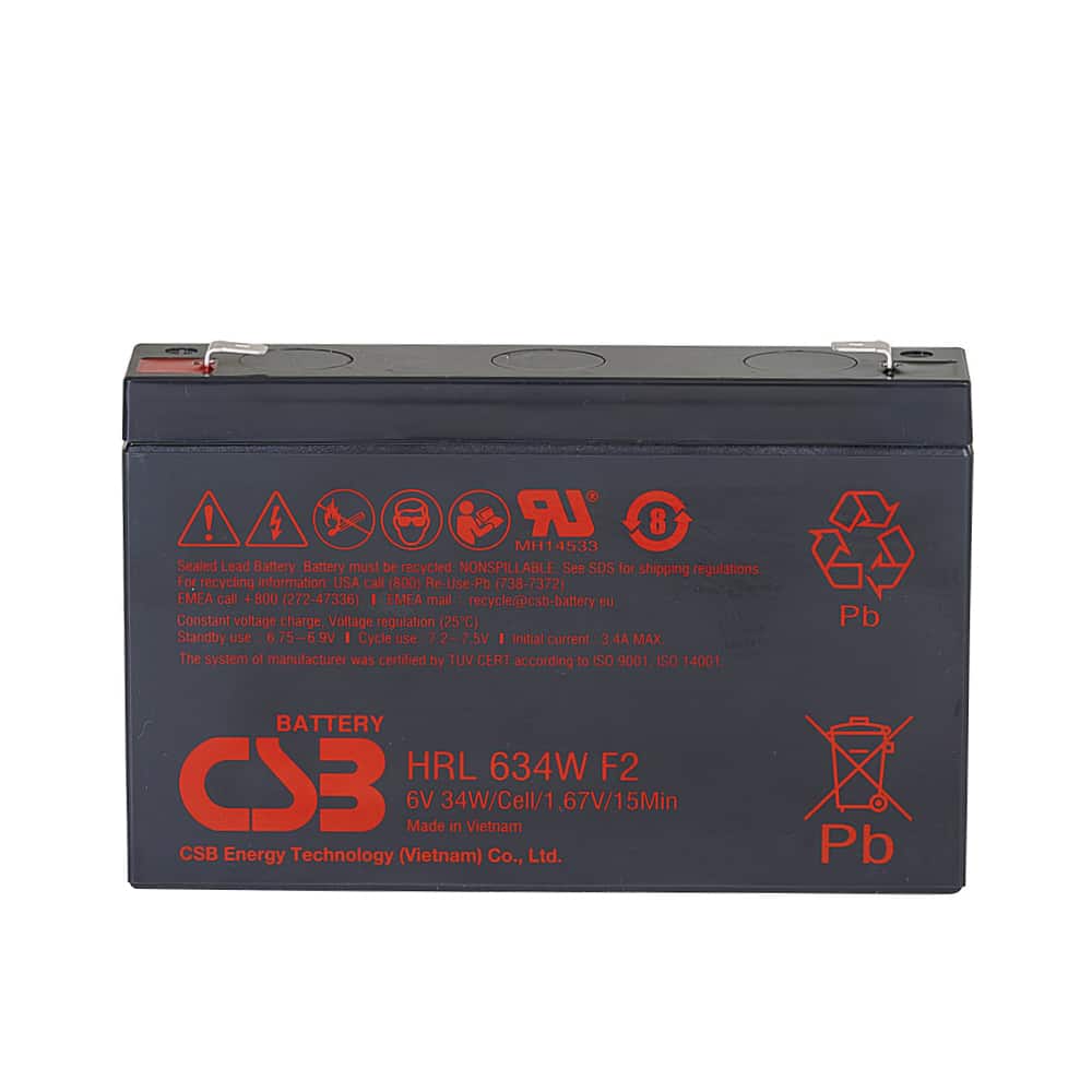 Batéria CSB HRL 634W F2 (6V/9Ah)
