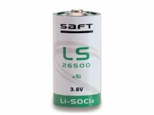 Primárna lítiová batéria SAFT LS26500 (3,6V, 7,7 Ah, veľkosť C)