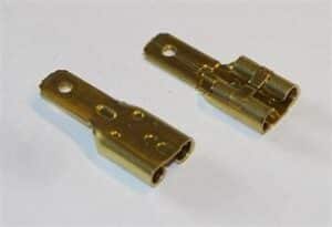 Redukcia Faston 6,3mm na Faston 4,7mm (pár, 2ks)