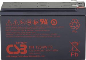 Batéria CSB HR 1234W F2 (12V 9Ah)