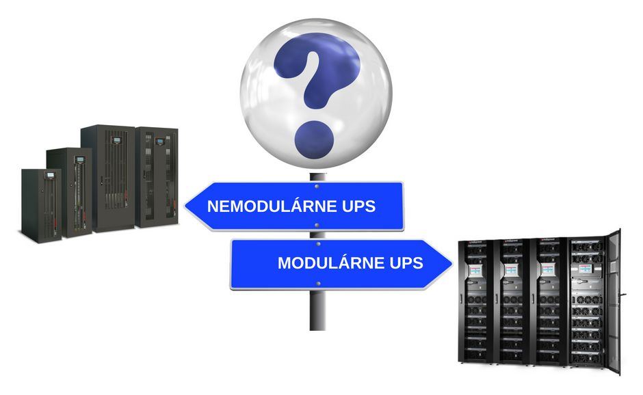 Modulárne versus nemodulárne zdroje UPS