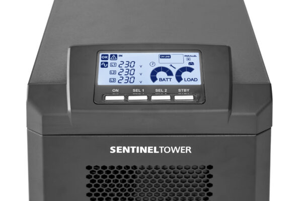 Záložný zdroj Riello Sentinel Tower STW 10000 A0 - displej