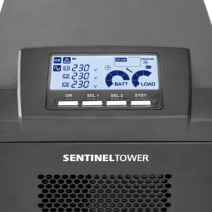 Záložný zdroj Sentinel Tower STW 10000 A5 - displej