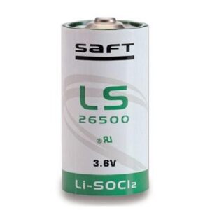 Primárna lítiová batéria série SAFT LS 26500 (lithium; C; 3,6V; 7,7 Ah)