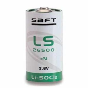 Primárna lítiová batéria série SAFT LS26500 (lithium; C; 3,6V; 7,7 Ah)
